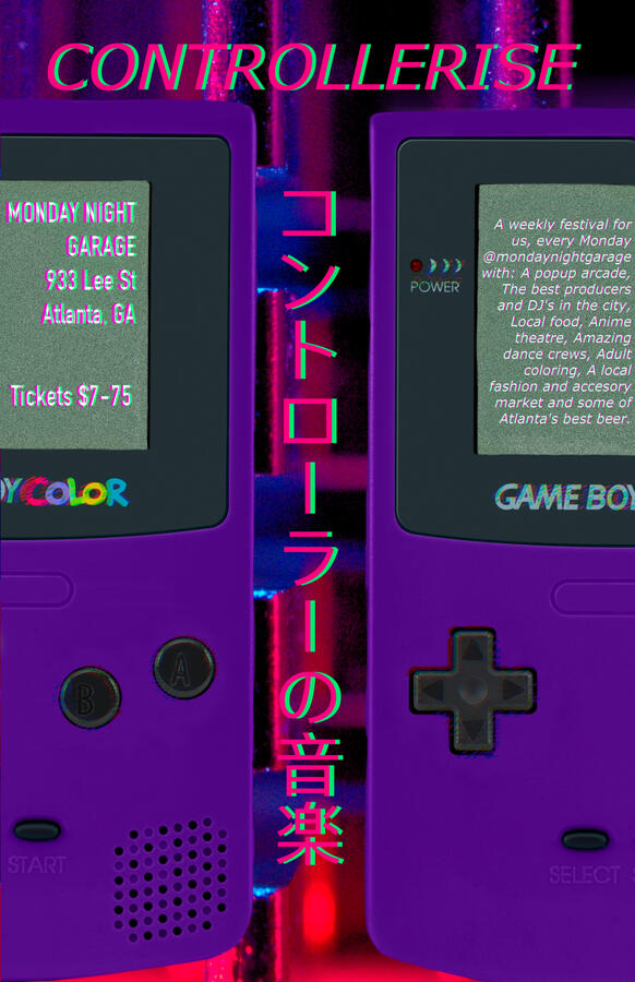 Controllerise Poster, 2021